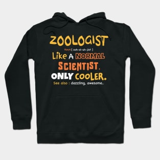 Zoologist definition design / safari lover / animal kingdom design / zoo kepper present / zoo gift idea Hoodie